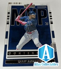 2021 Panini Contenders MVP Randy Arozarena #MVP-RA Tampa Bay Rays